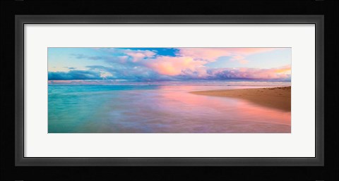 Framed Haena Beach Print