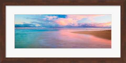 Framed Haena Beach Print