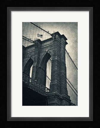 Framed Brooklyn Bridge Print