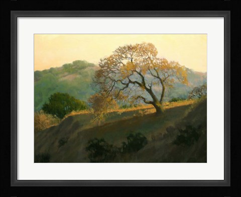 Framed Buckeye Glow Print