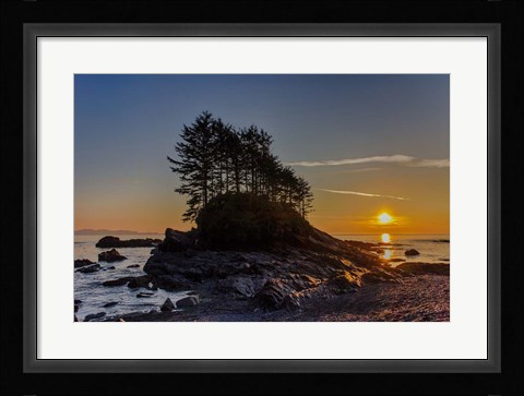 Framed Botany Bay Sunset Print