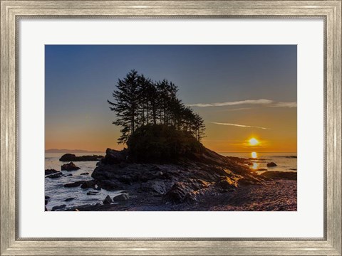 Framed Botany Bay Sunset Print