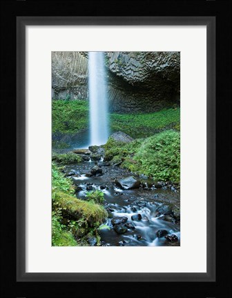 Framed Oregon Waterfall Print