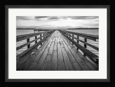Framed Sidney Pier Print
