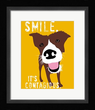 Framed Smile Print
