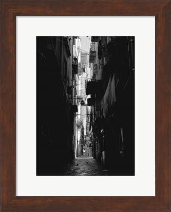 Framed Alley Print