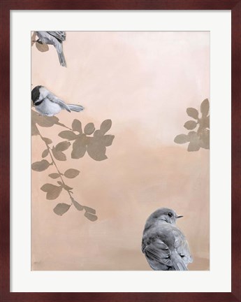 Framed Bird 2 Print