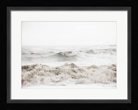 Framed Breaking Waves Print