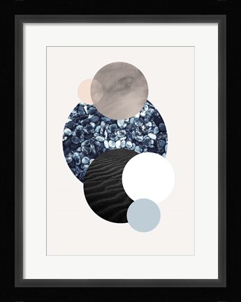 Framed Circles 2 Print