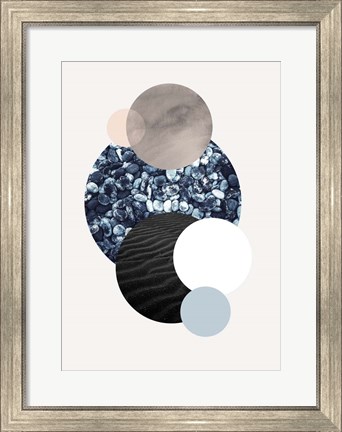 Framed Circles 2 Print