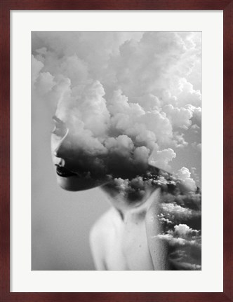 Framed Cloudy Mind Print