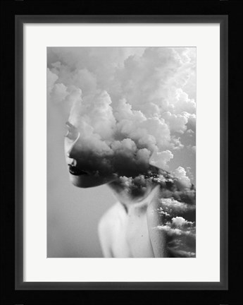 Framed Cloudy Mind Print