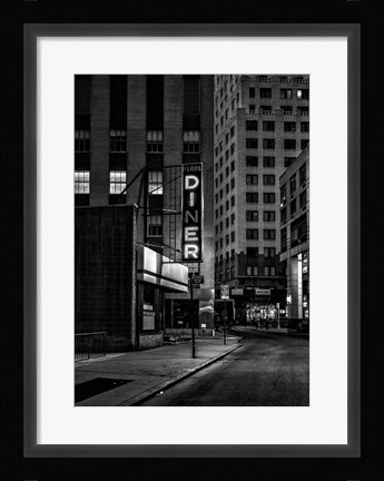 Framed Diner Print