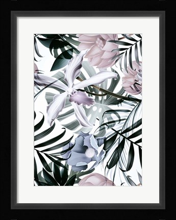 Framed Jungle Fashion 2 Print