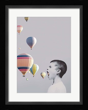 Framed My Big Mouth Print