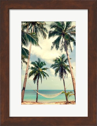 Framed Palm Sky 3 Print