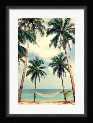 Framed Palm Sky 3 Print