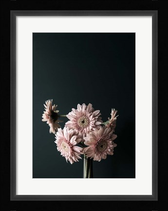 Framed Pink Black Print