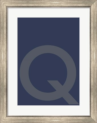 Framed Q Print