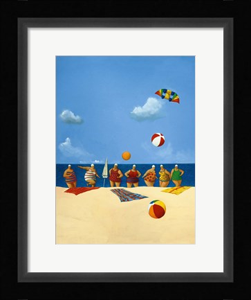 Framed My Seven Aunts Print