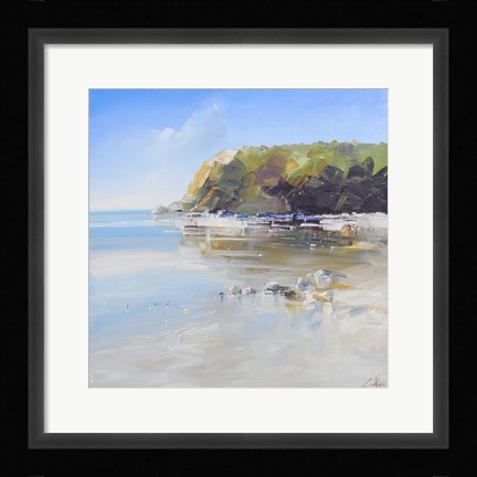Framed Coast Line Print
