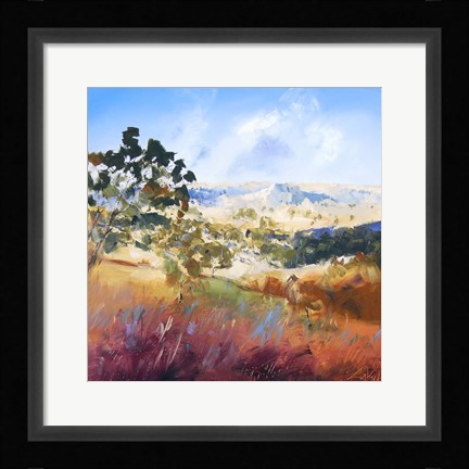 Framed King Valley Print