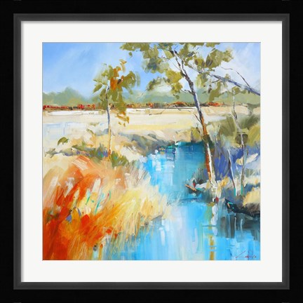 Framed Summer Water 2 Print