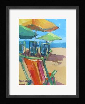 Framed Beach Days Print