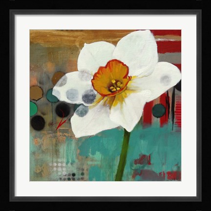 Framed Daffodil Mannerisms Print