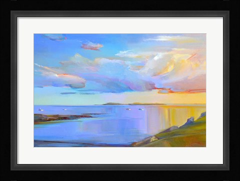 Framed Summer Cove Print