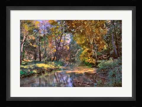 Framed Autumn in the Afternoon Print