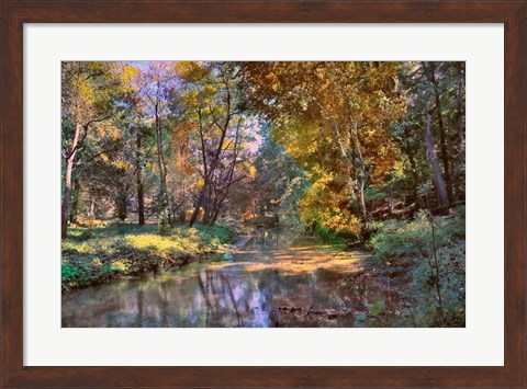 Framed Autumn in the Afternoon Print