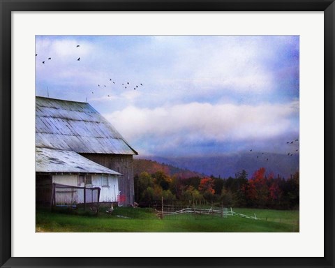 Framed Vermont Afternoon Print