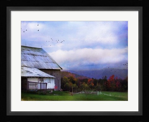 Framed Vermont Afternoon Print