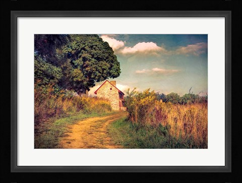 Framed Webb Farm House Print