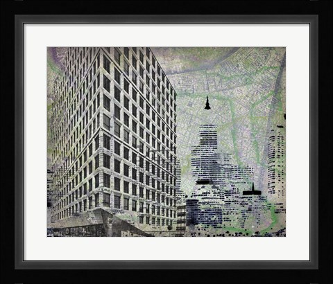 Framed Cityscape I Print
