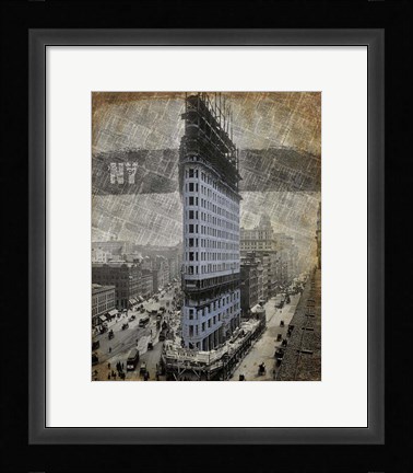 Framed New York I Print