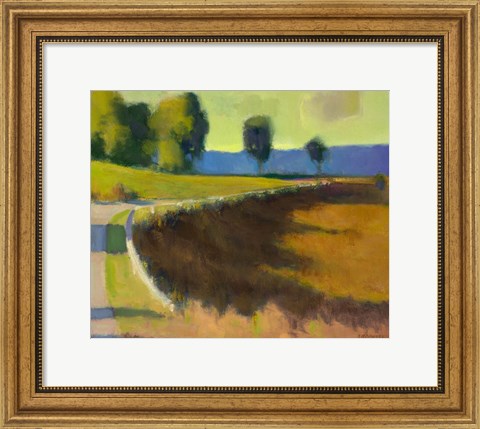 Framed Late Afternoon - the Pyrenees Print