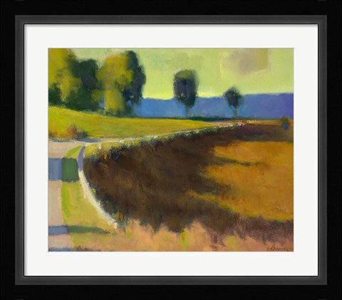 Framed Late Afternoon - the Pyrenees Print