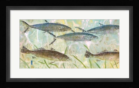 Framed Outside Flats Print