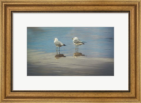 Framed Silent They Wait Print