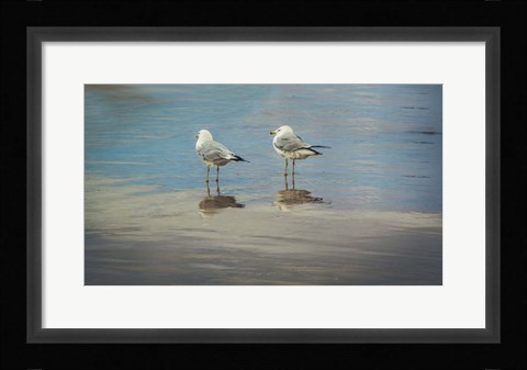 Framed Silent They Wait Print