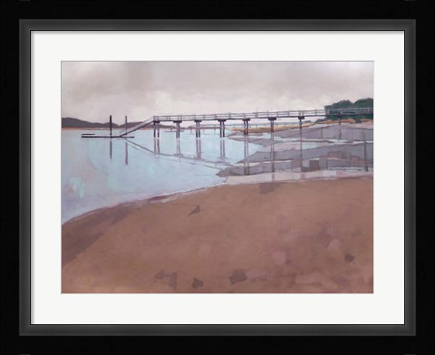 Framed Morning Low Tide Print