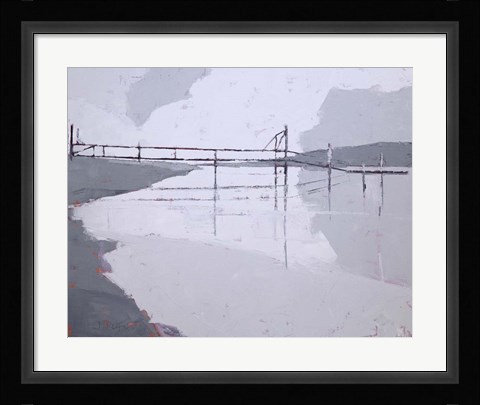 Framed Tidal River Print