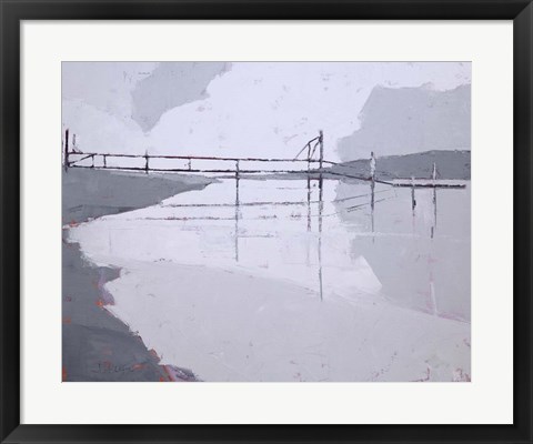 Framed Tidal River Print