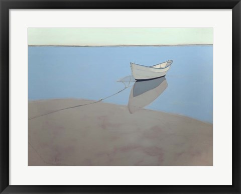 Framed White Dory Print