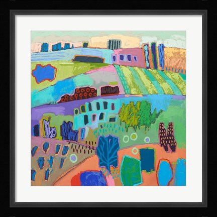 Framed If Happy Was a Landscape Print