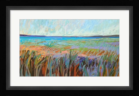 Framed Summer's Coast Print