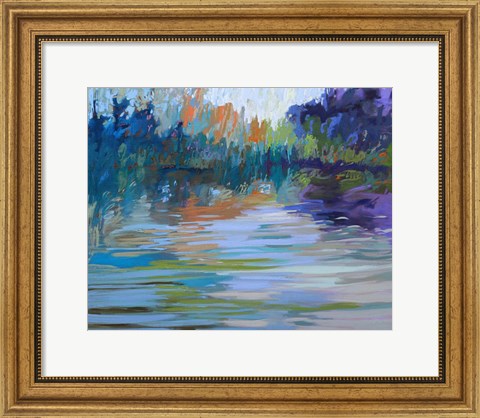 Framed Waterways VI Print