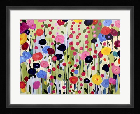 Framed She Found a Place to Bloom Print